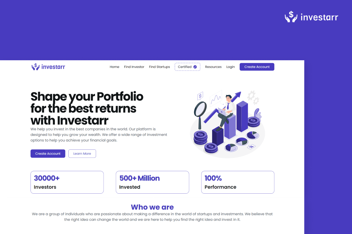 Investarr screenshot 1